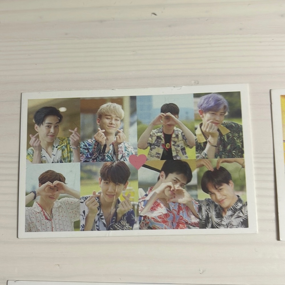 Exo - Photo cards 5 Landscape kpop